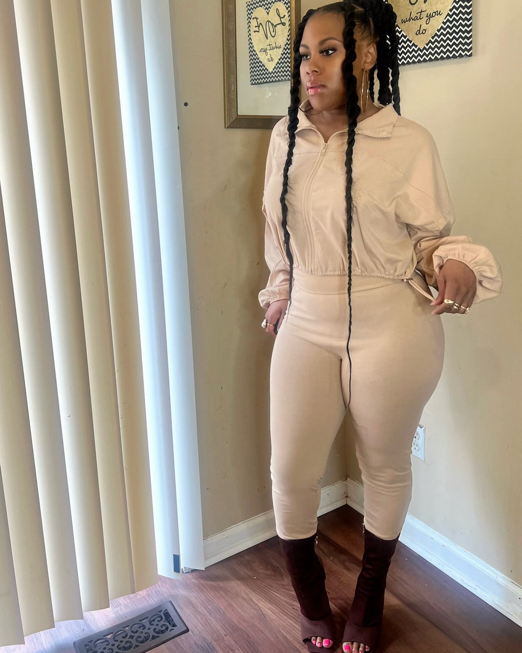Mocha Cozy Matching Set